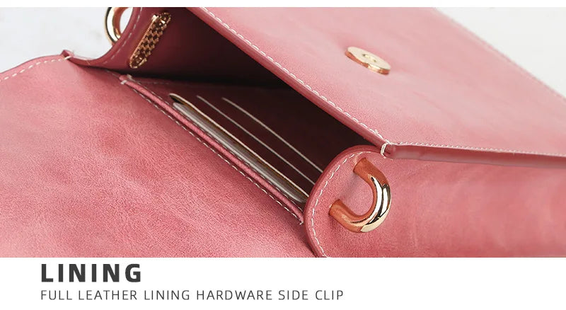 Korean edition phone bag New Baellerry fashion phone bag Buckle Crossbody