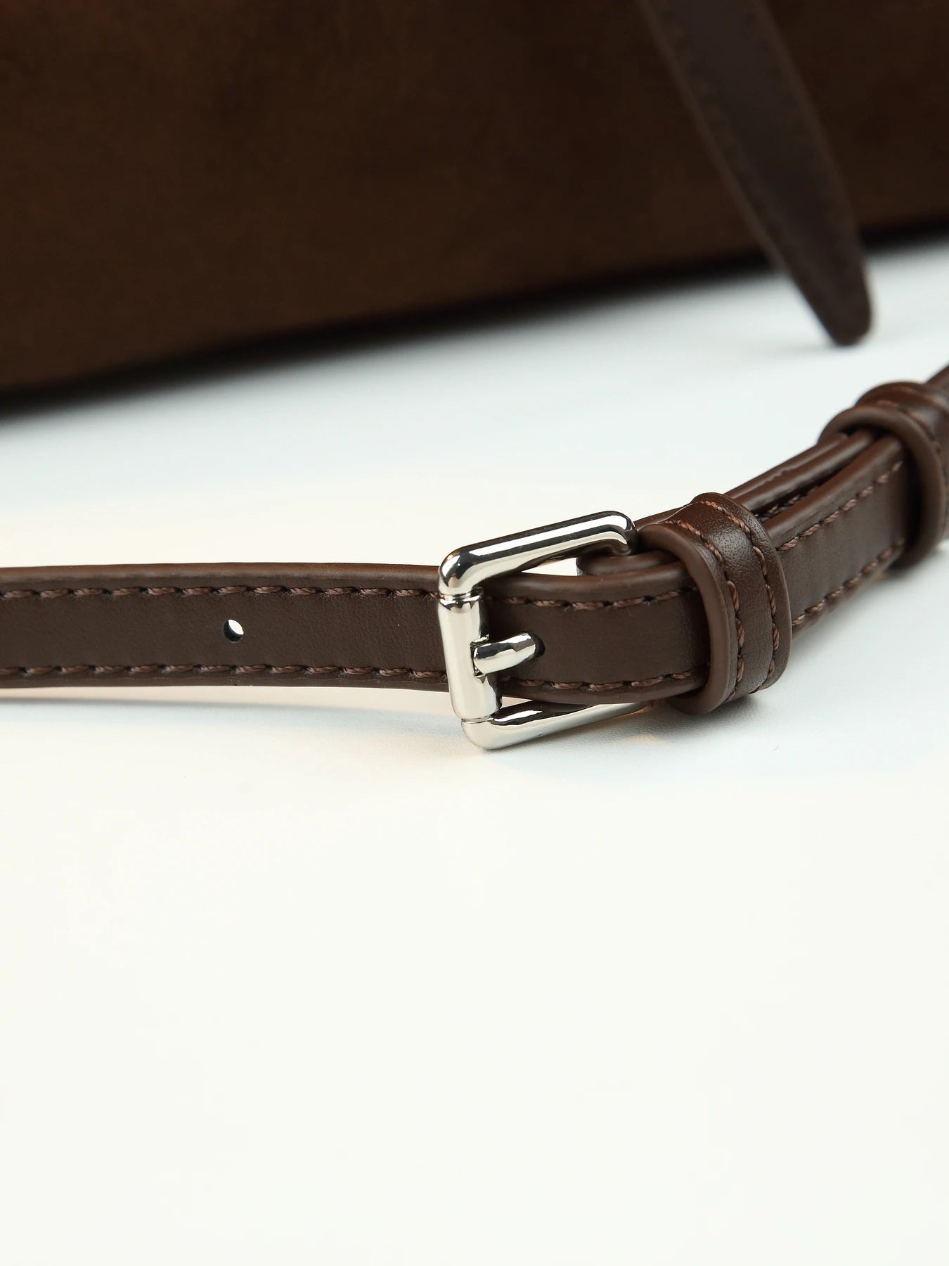 Autumn and winter fashion suede strap design shoulder crossbody small