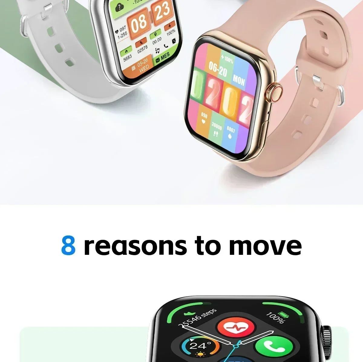 DT x New For Apple GPS Watch 10 Smart Watch Men HD AMOLED Memory Music