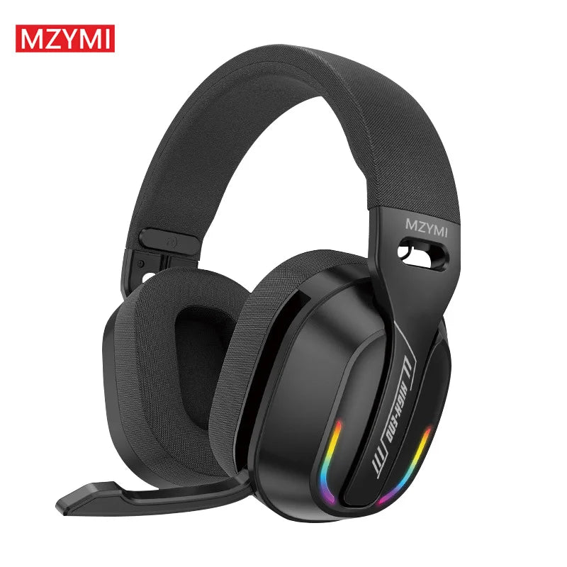 MZYMI Foldable Over Ear Headset B500 RGB Wireless Gaming Earphone Low