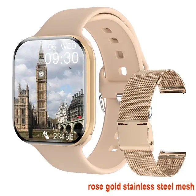 DT x New For Apple GPS Watch 10 Smart Watch Men HD AMOLED Memory Music