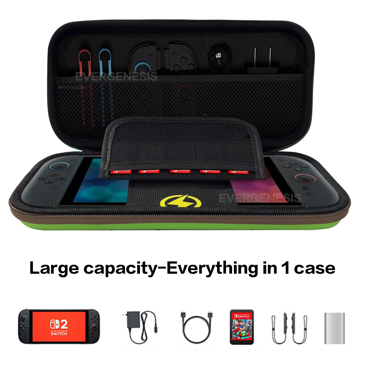 Portable Hard Carrying Case for Switch 2 Case Storage Bag Shockproof