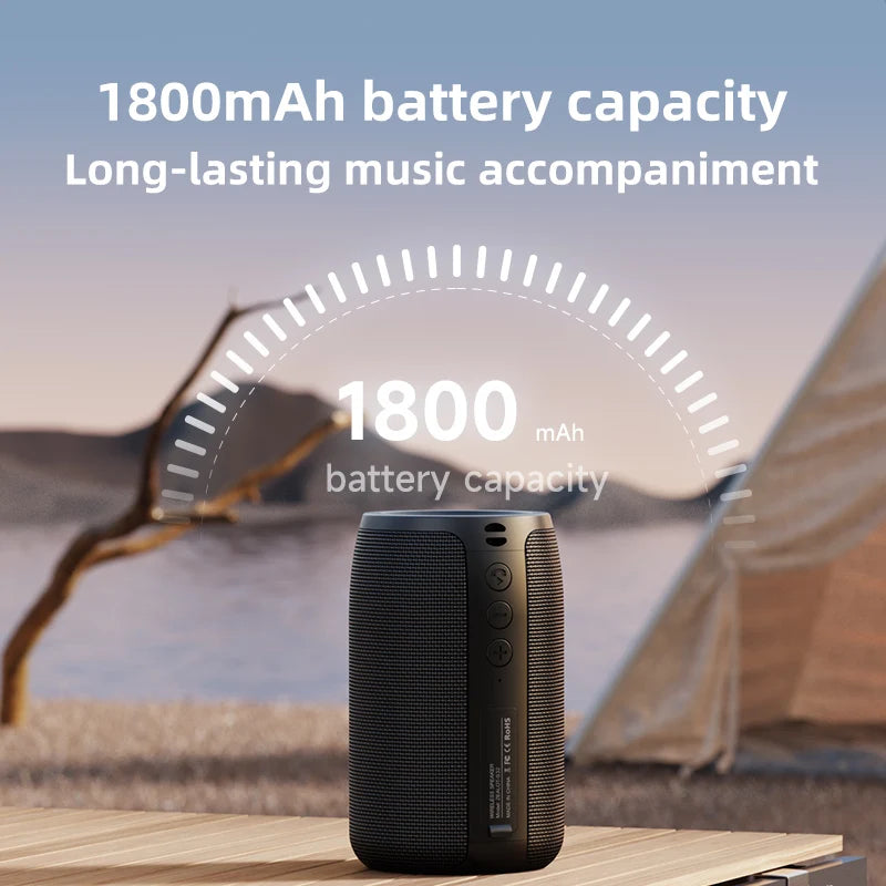 Zealot_S32 Mini Portable Speaker with TWS, Bluetooth 5.3, Balanced Bass