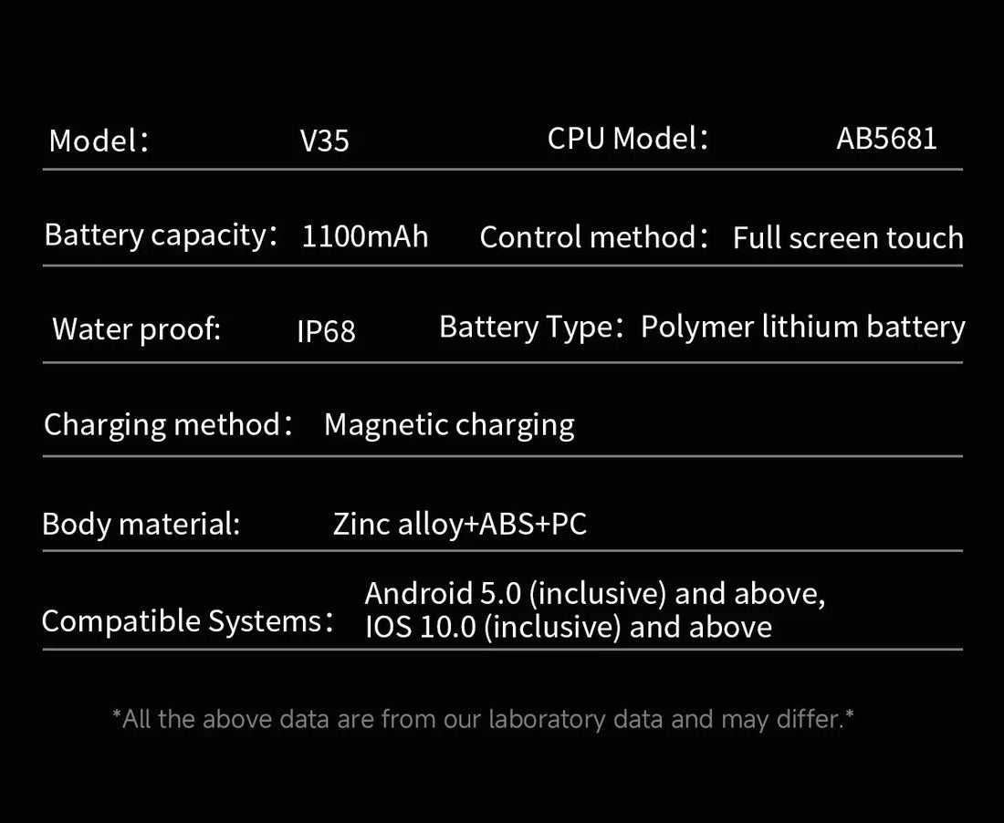 New Smart Watch Waterproof 2.01-inch Screen Flashlight Compass 1100mAh