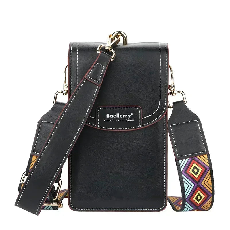 Korean edition phone bag New Baellerry fashion phone bag Buckle Crossbody