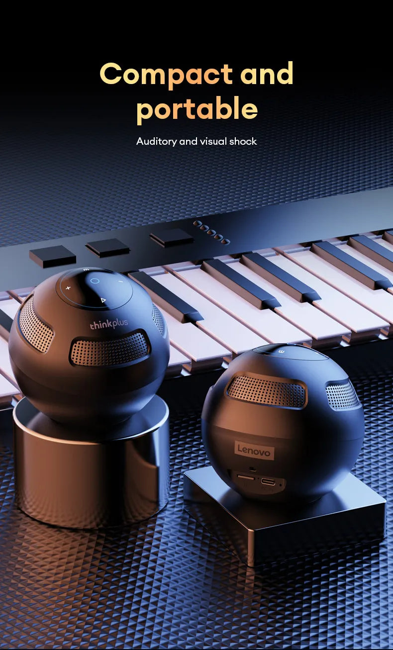 Ship From US Lenovo Bluetooth Speaker Portable Outdoor Long Endurance