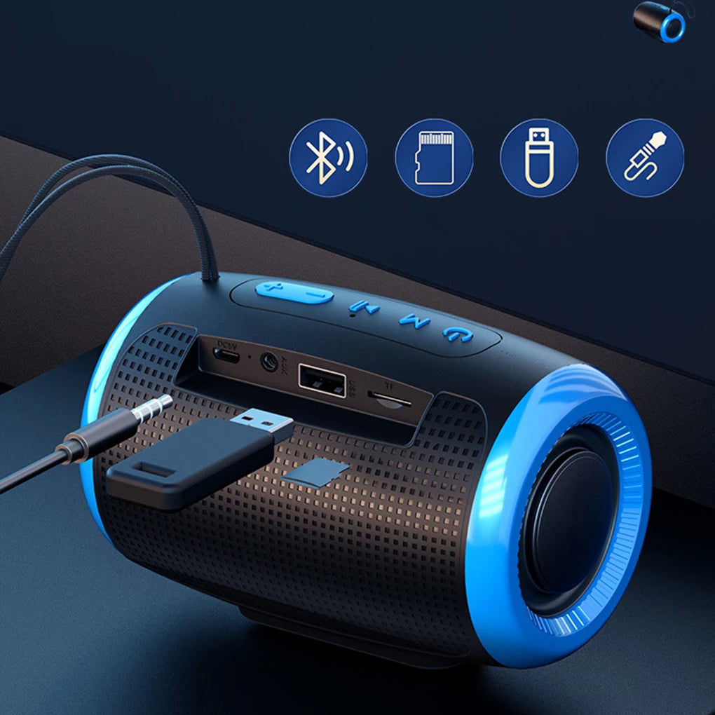 TSN1 Wireless Bluetooth Speakers with 5.3 Stereo Portable Speaker