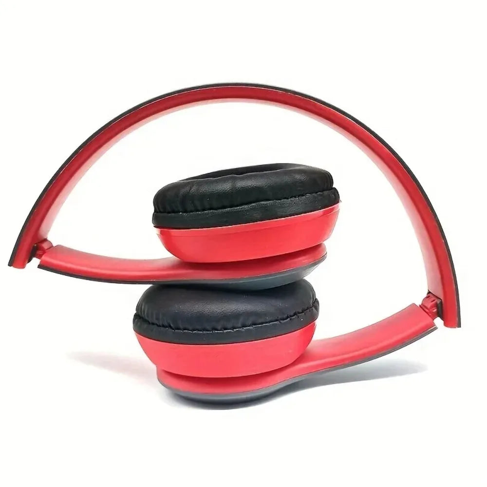 Foldable P47 Bluetooth 5.0 Wireless Headphones with Mic & USB Adaptor