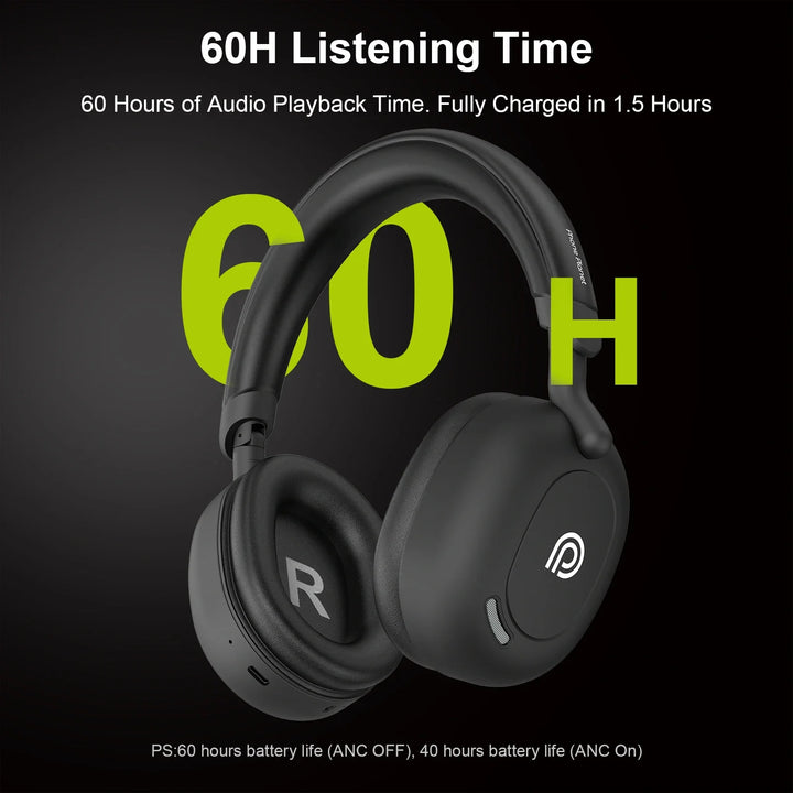 Wireless Headphones Over-ear Headphone ANC Noise Canceling