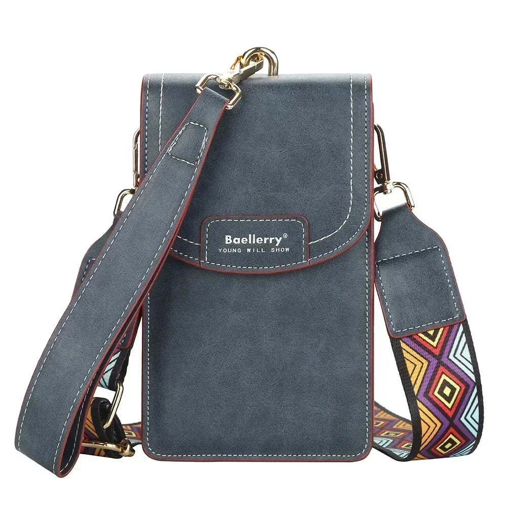 Korean edition phone bag New Baellerry fashion phone bag Buckle Crossbody