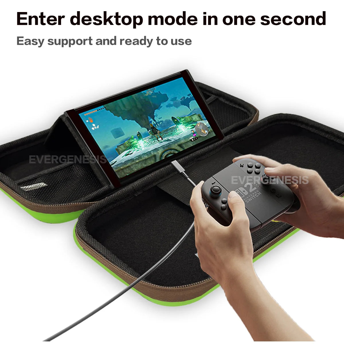 Portable Hard Carrying Case for Switch 2 Case Storage Bag Shockproof