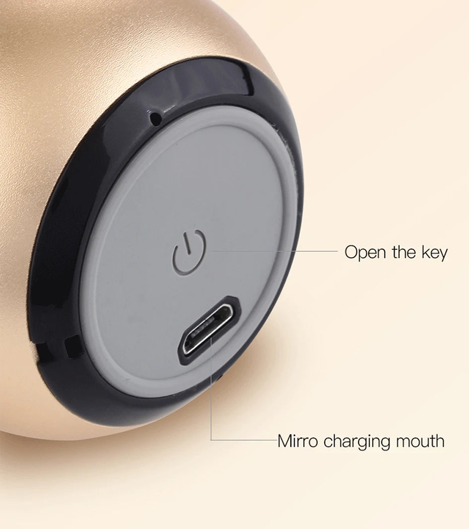 Bluetooth Wireless  5.3 Speaker Portable TWS Small Steel Gun Metal Heavy