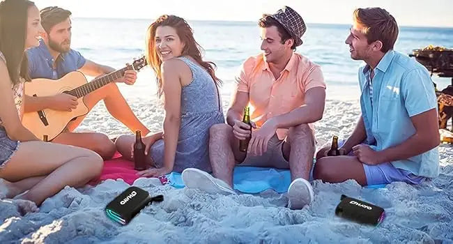 OHAYO Bluetooth Speaker Small Music Box Bluetooth 5.3 with RGB Light