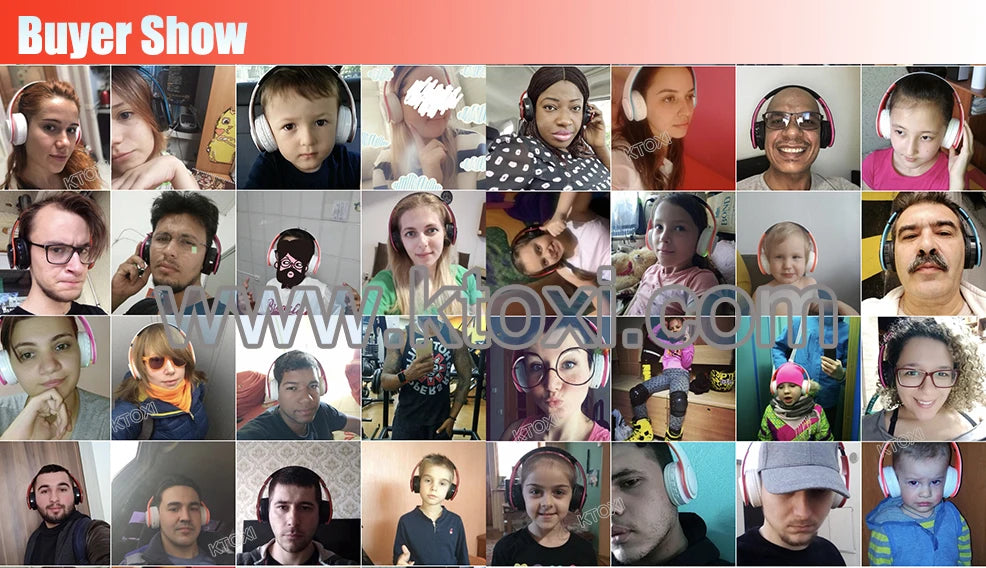 CATASSU Earphone Bluetooth Headphones Over Ear Stereo