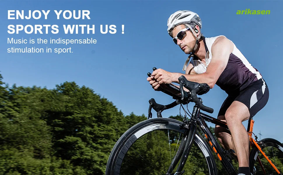 Wireless Earbud Sport Bluetooth 5.3 Headphones IP7 with Noise