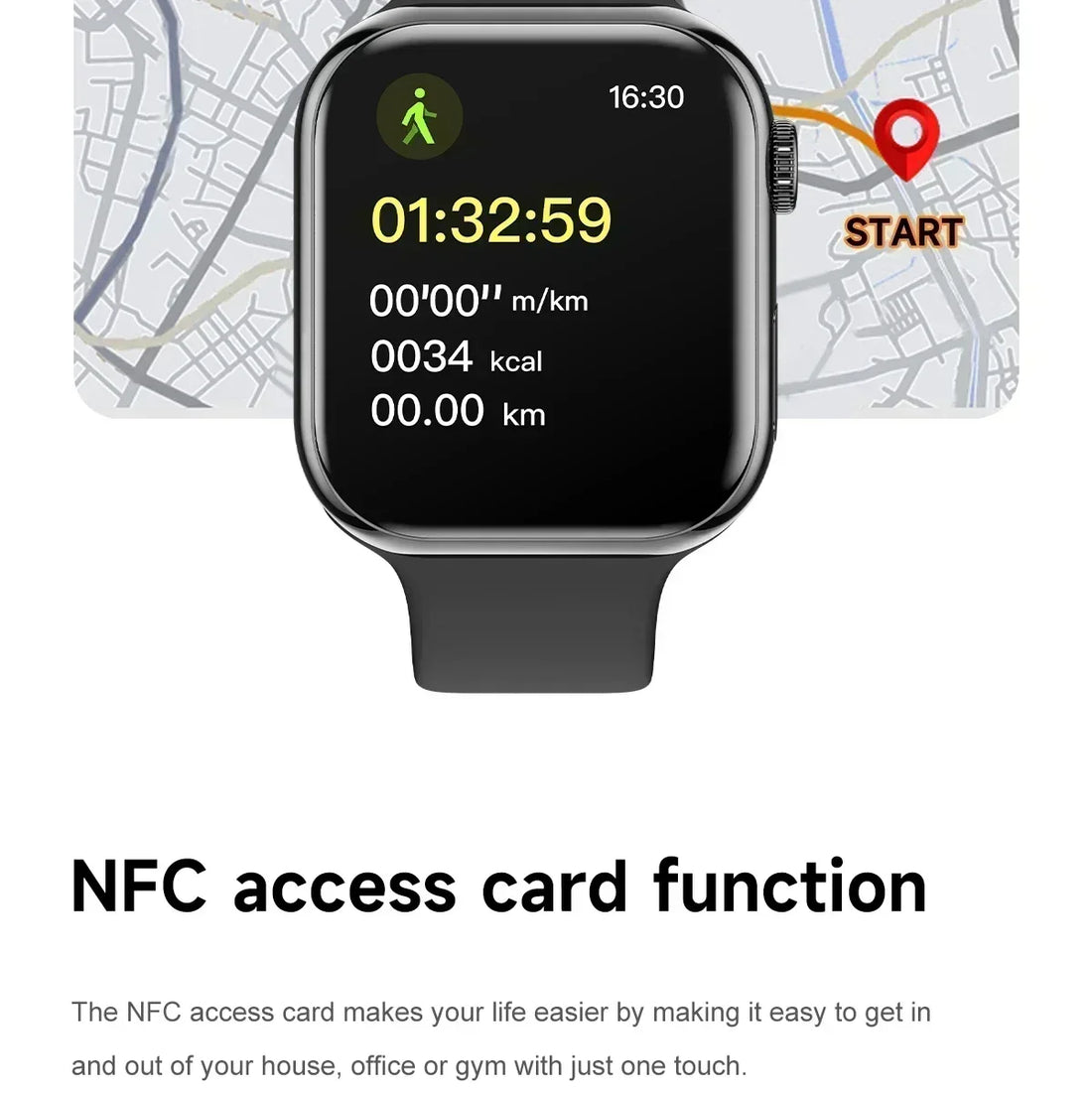 i10 GPS Smart Watch Women Series 10 Screen Bluetooth Call Heart Rate Blood