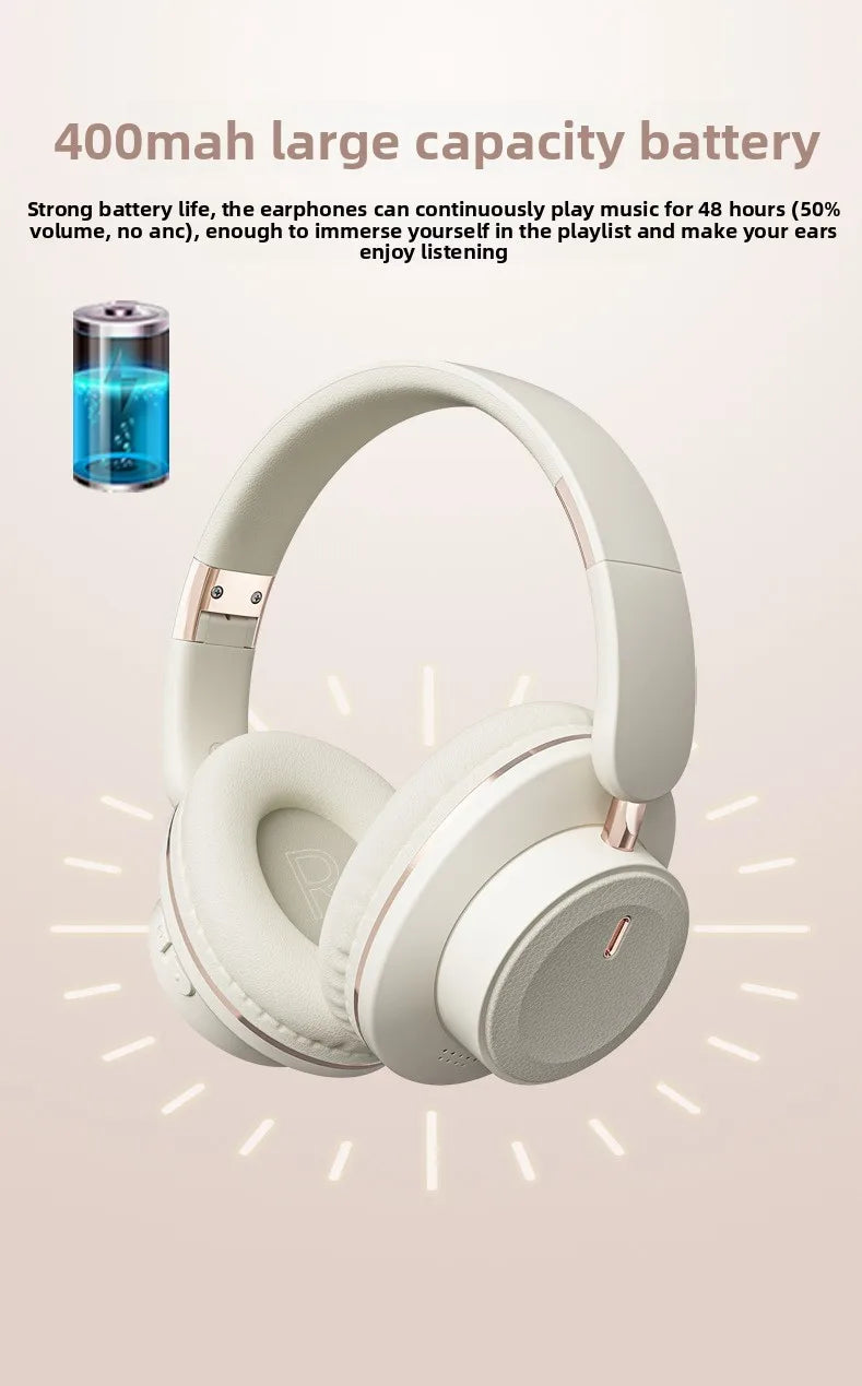 New H9 ANC Wireless Headsets Active Noise Cancellation Headphone