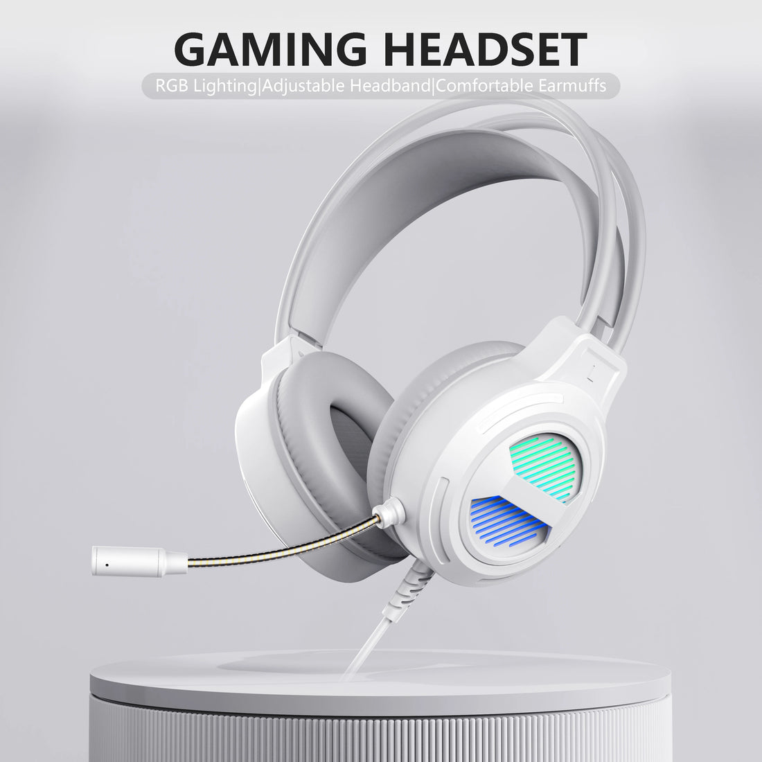 SW-G10 Gaming Headphones Wired RGB lighting USB Gaming Headphones