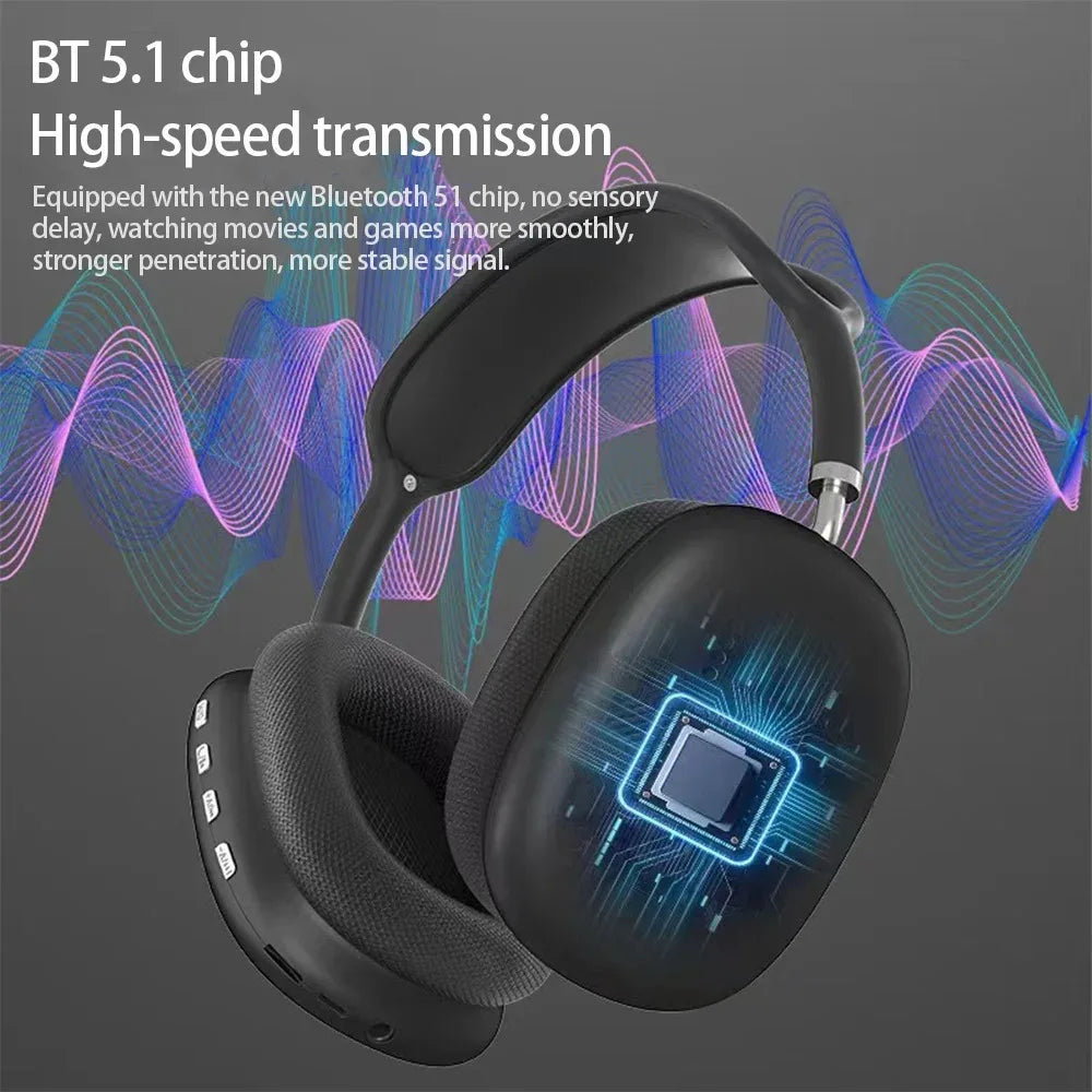 Wireless Bluetooth P9 Headset Outdoor Sports Gaming Wireless Headphones