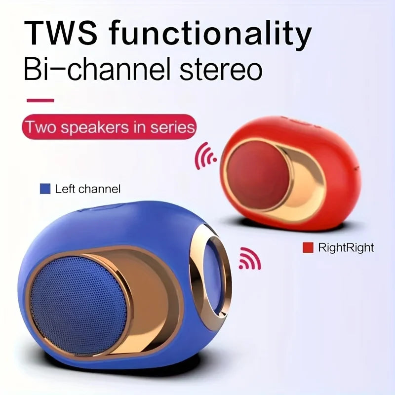 Portable Wireless Speaker Bluetooth Waterproof Speaker TWS Stereo Speaker