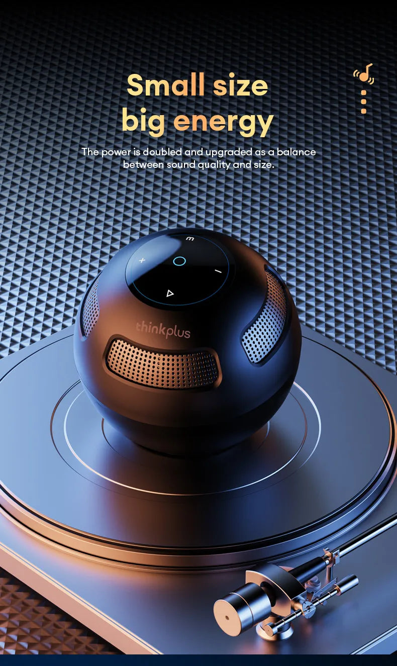 Ship From US Lenovo Bluetooth Speaker Portable Outdoor Long Endurance