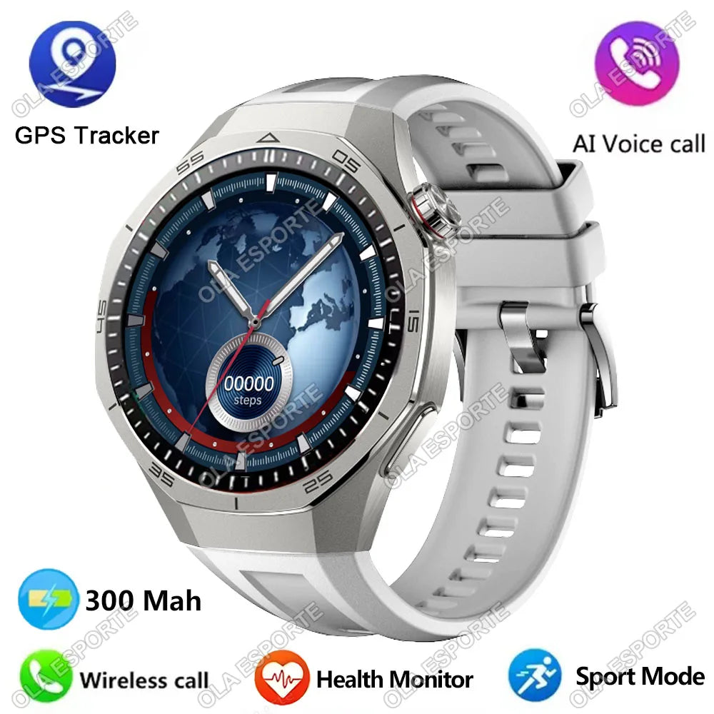New GT5 Pro Smart Watch 1.6'' AMOLED HD Screen GPS Tracker Heart Rate