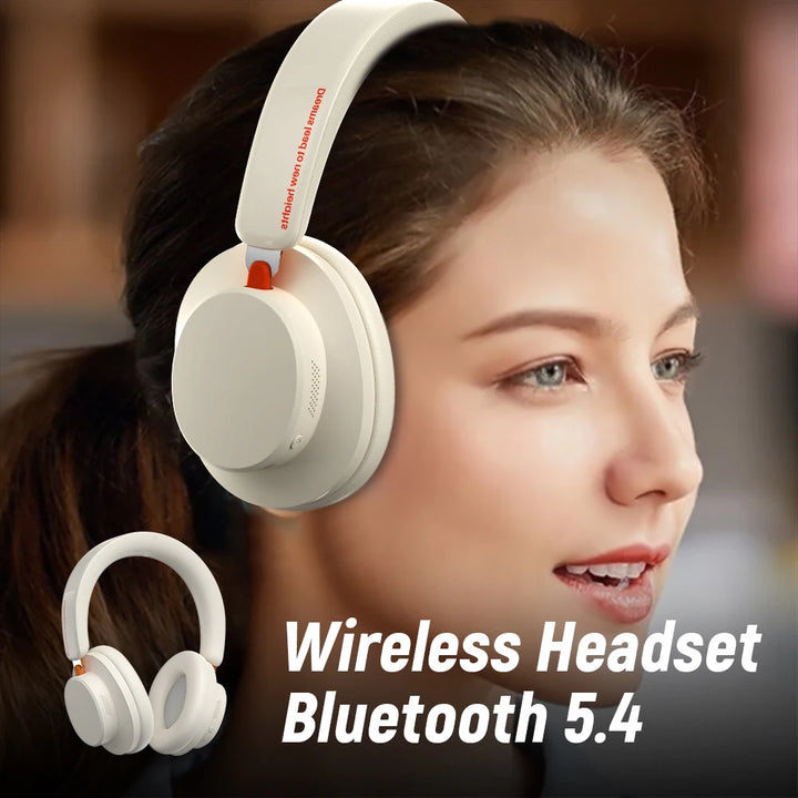 ANC Noise Cancelling Bluetooth 5.4 Over-Ear Headphones, 40mm Driver