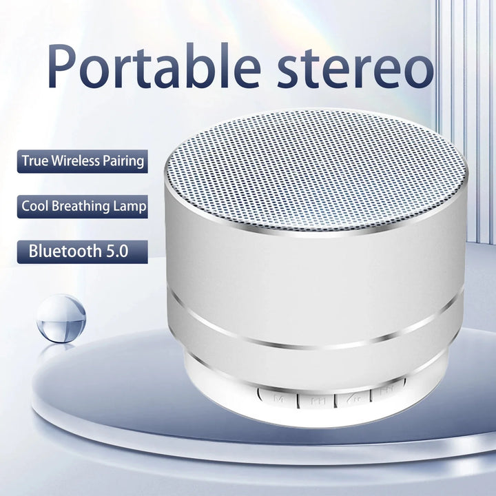 Portable A10 Wireless Bluetooth Mini Speaker Small Steel Cannon Subwoofer