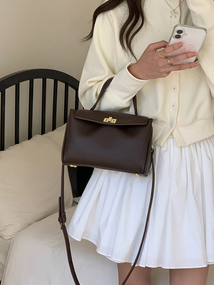 New autumn and winter retro mini crossbody bag, fashionable and casual