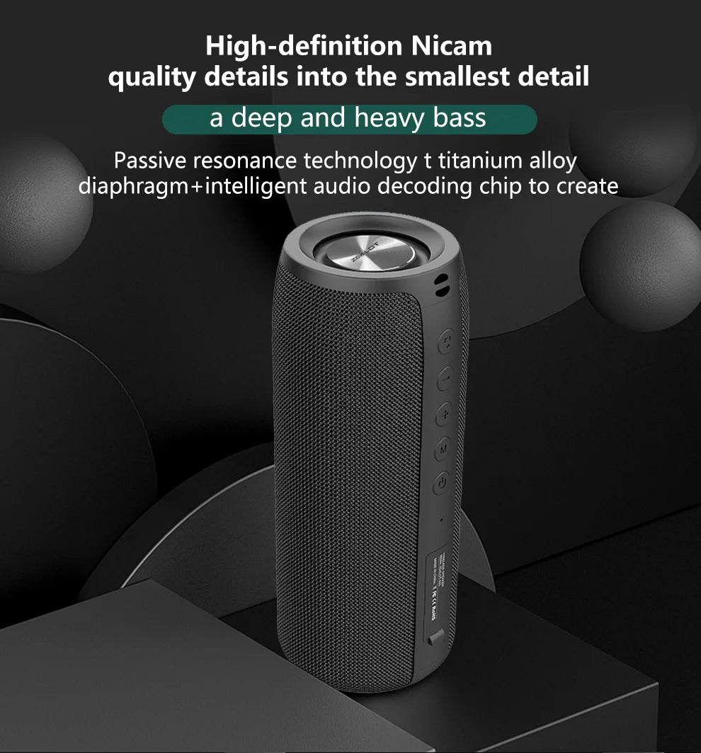 Portable Speaker S51 20W Power 1800mAh Battery 10 Hours Playtime