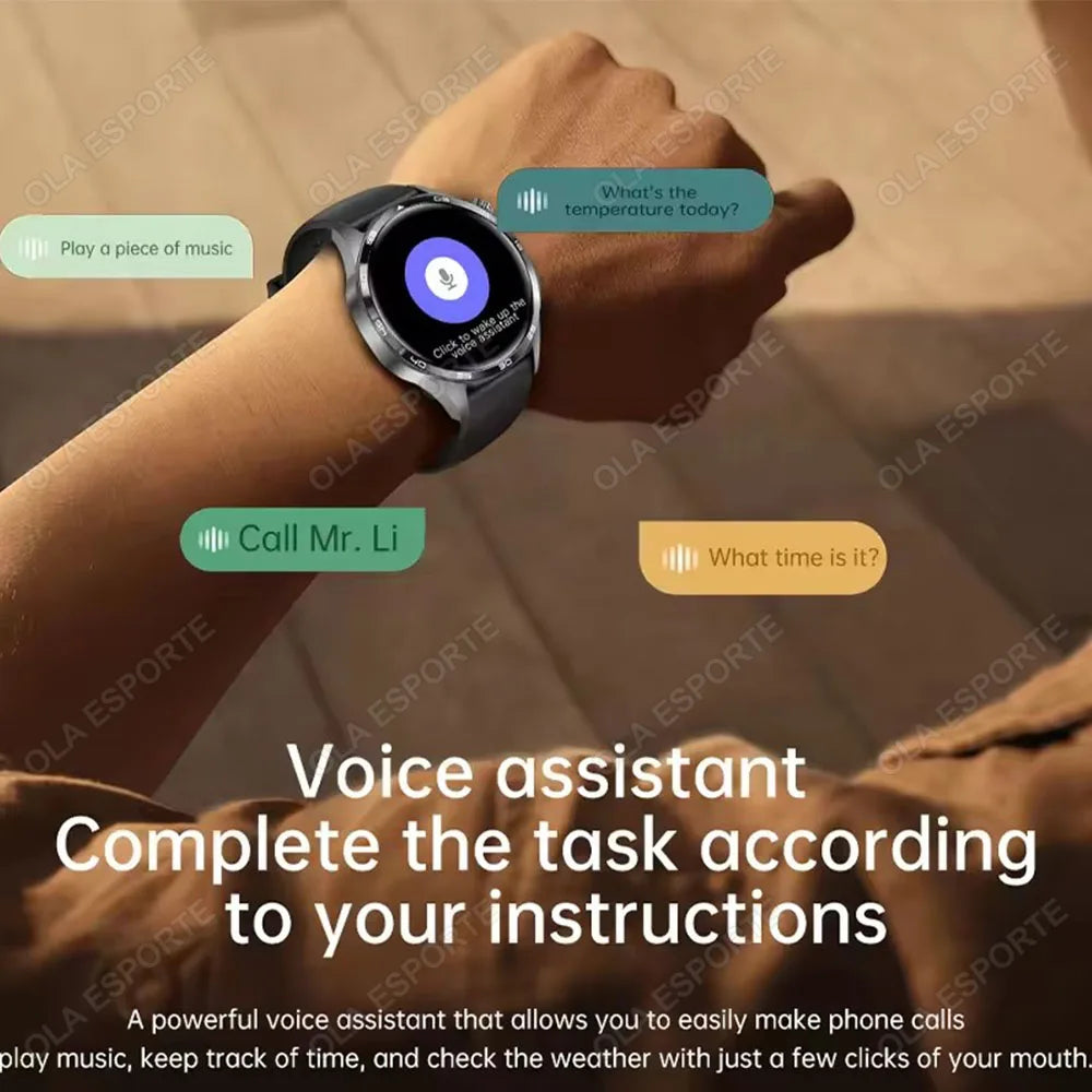 New GT5 Pro Smart Watch 1.6'' AMOLED HD Screen GPS Tracker Heart Rate