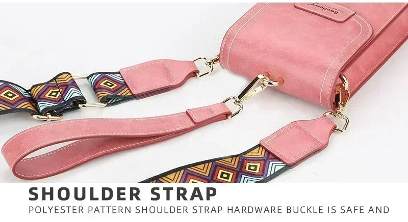 Korean edition phone bag New Baellerry fashion phone bag Buckle Crossbody