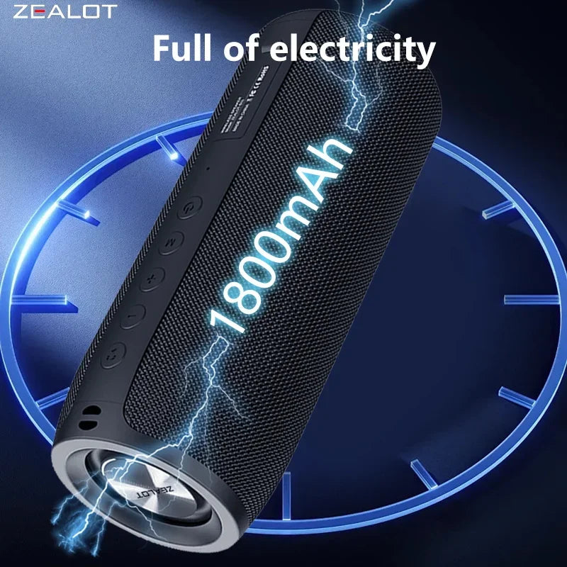 Portable Speaker S51 20W Power 1800mAh Battery 10 Hours Playtime