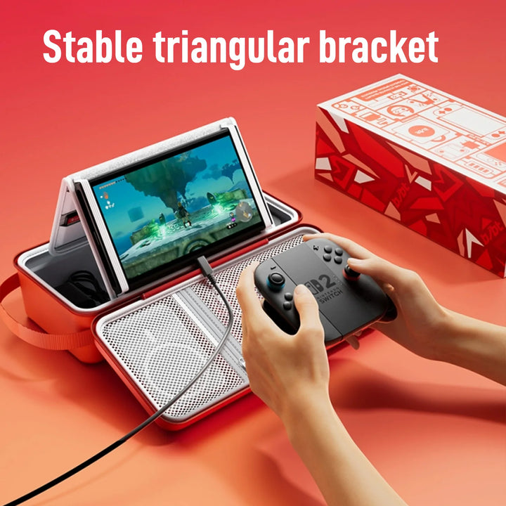 All in One for Switch 2 Large Storage Case Mario Accessories Hard