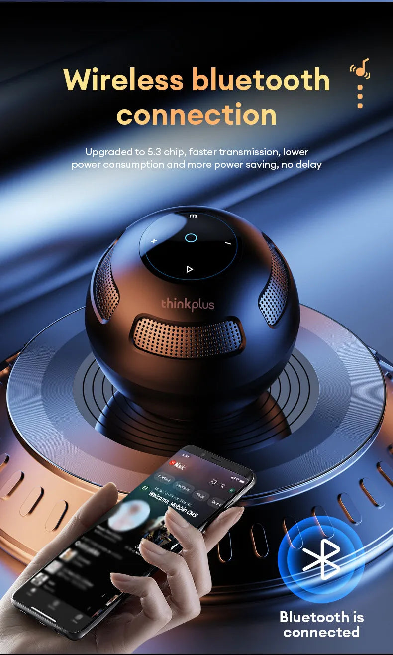 Ship From US Lenovo Bluetooth Speaker Portable Outdoor Long Endurance